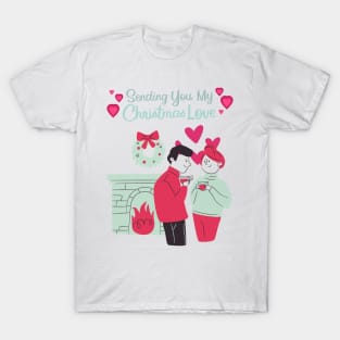 Relationship Christmas With you Babe T-Shirt